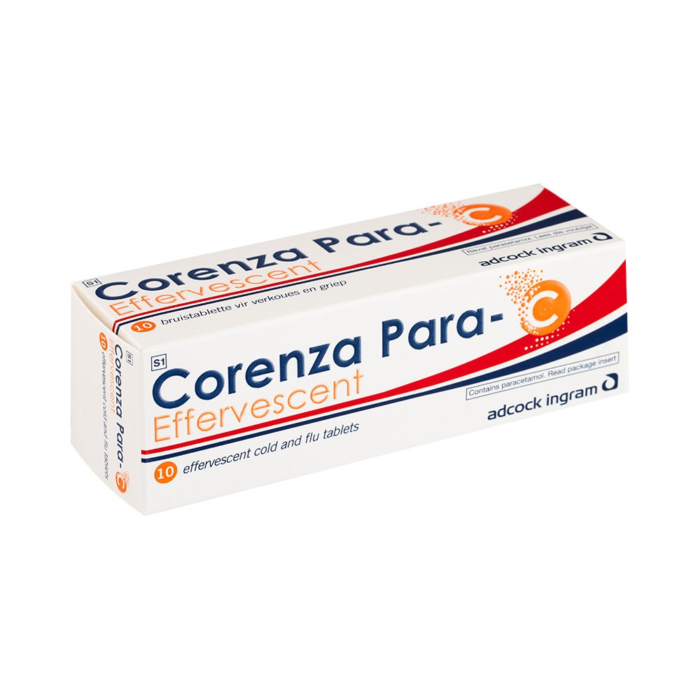 Corenza Para-c Eff Tablets 10's