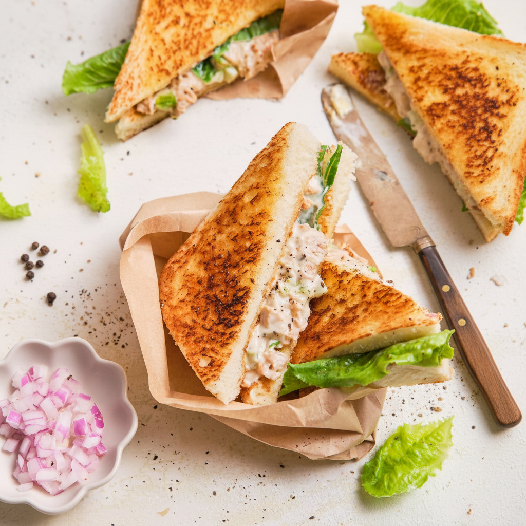 Toasted Chicken Mayo Sandwich