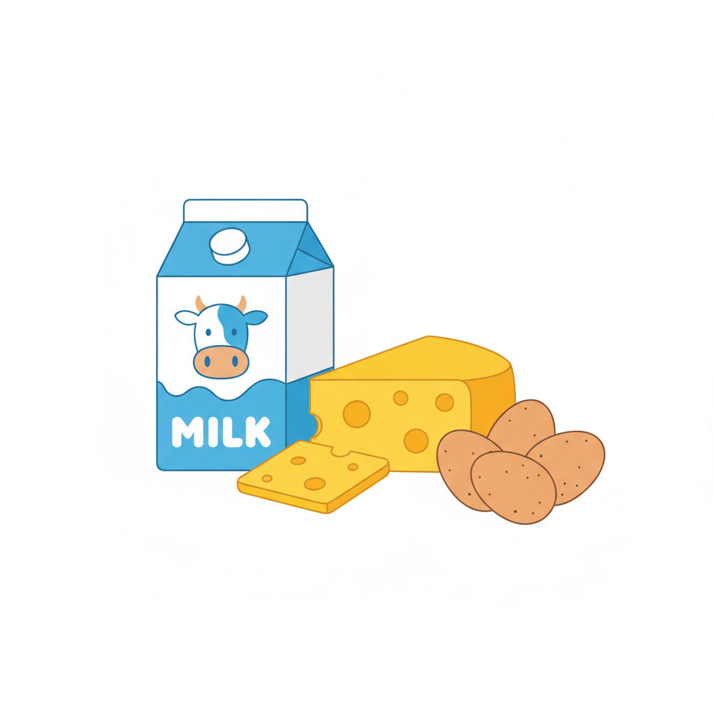 Milk,dairy&eggs