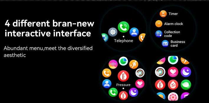 K52 Bluetooth Call Smart Watch - Black_8