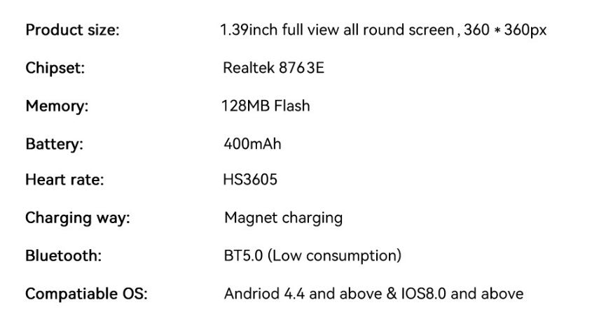 Smart Watch K52 Watches Men Wome Sports Fitness Modes Bluetooth Call Health Monitor 400mah 1.39Inch HD Smartwatch - Orange_13