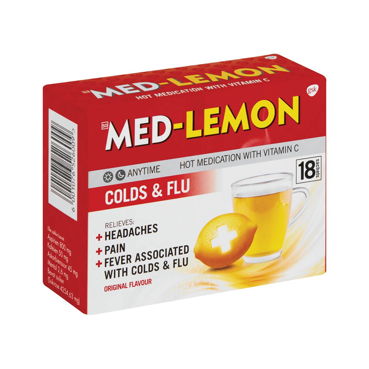 Med-lemon Sachets 18's
