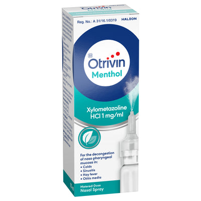Otrivin Menthol Metered Dose Spray 10ml