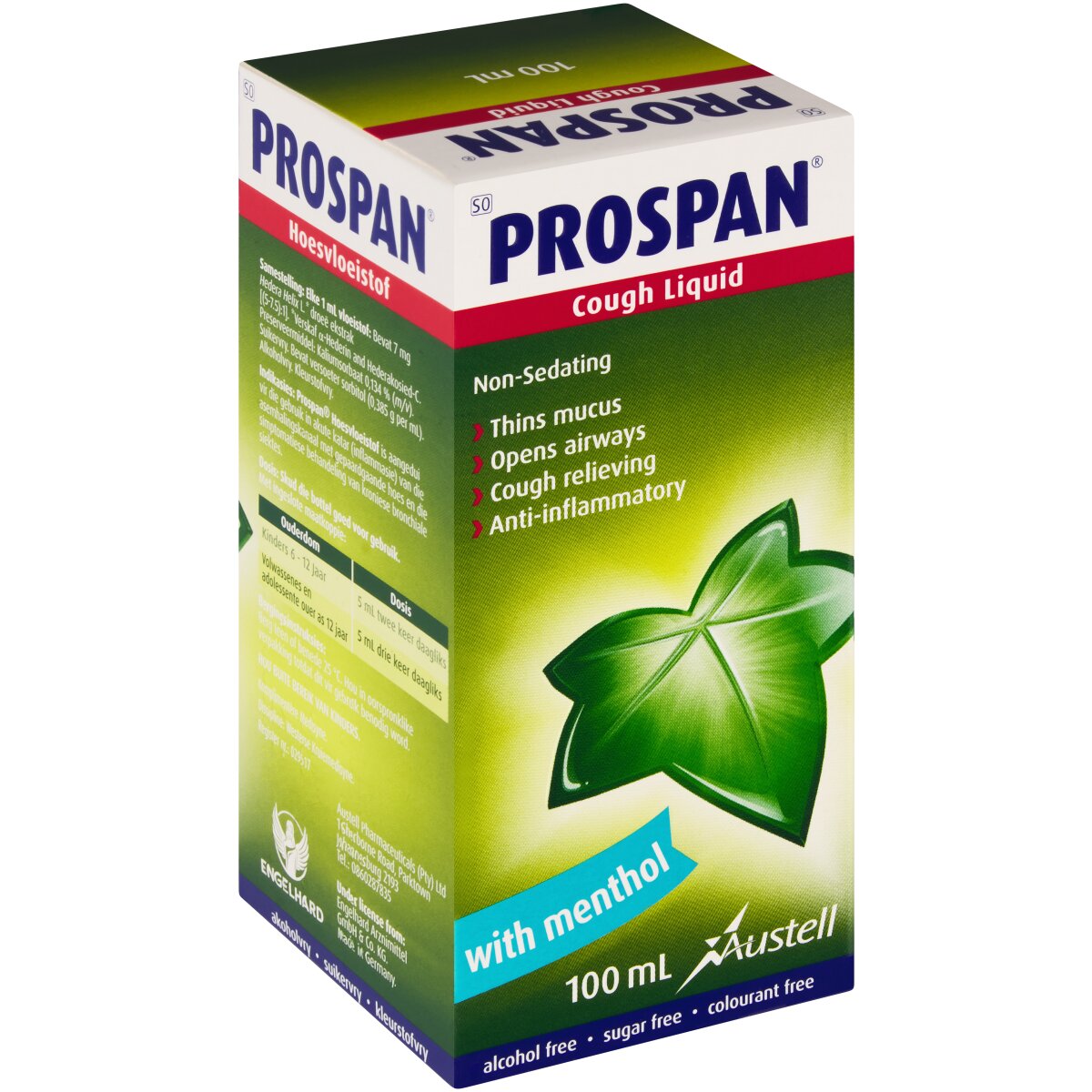 Prospan Cough Liquid With Menthol 100ml