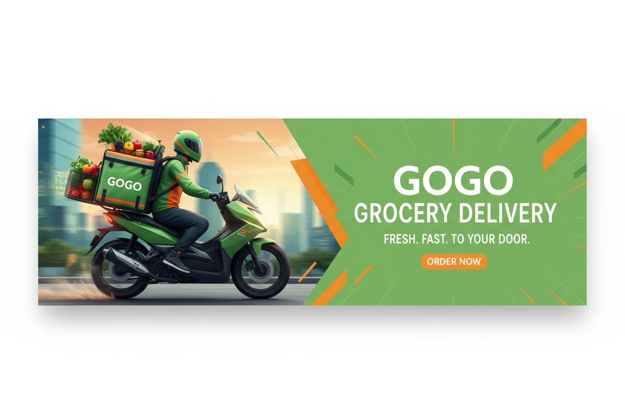 Motorcycle Grocery Delivery