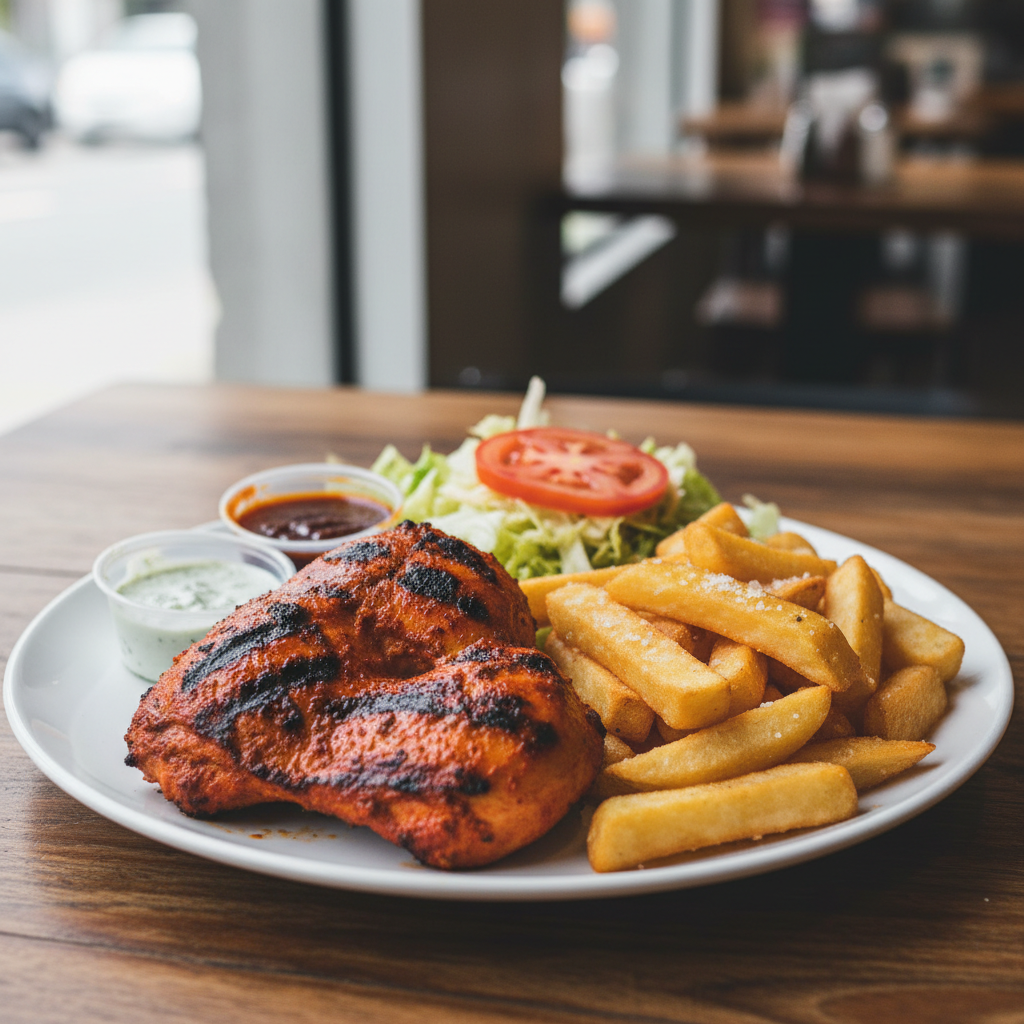 Quarter Chicken Tikka Meal