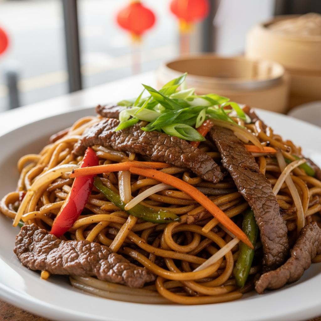 Steak Chow Mein